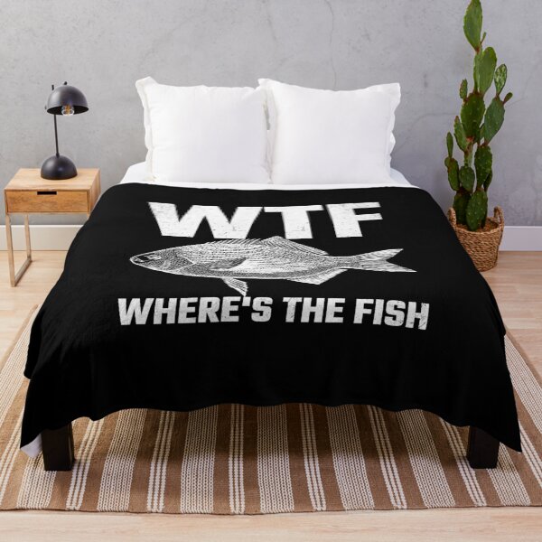 Item preview, WTF Where's The Fish T-Shirt designed and sold by spolayastore.