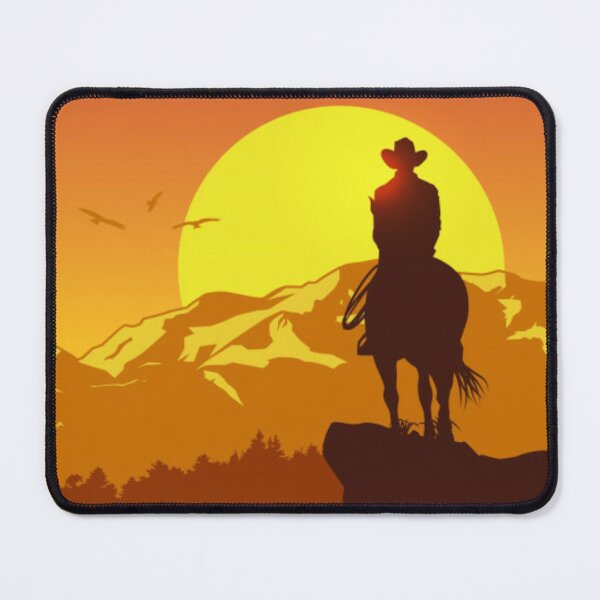 Artikelvorschau, Cowboy am Klippenrand entworfen und verkauft von Rakos-Merch.