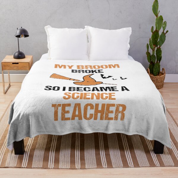 Item preview, My Broom Broke So I Became A Science Teacher Halloween designed and sold by imaneless.