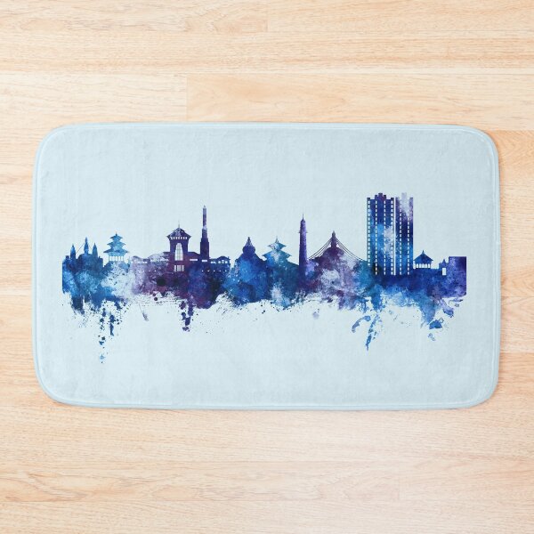 Item preview, Kathmandu Nepal Skyline designed and sold by ArtPrints.