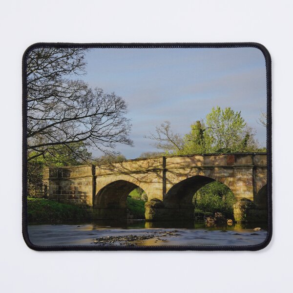 Item preview, River Manifold Bridge Ilam Village designed and sold by rawshutterbug.