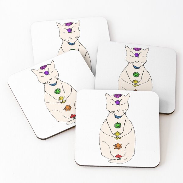 Item preview, Chakra Cat - Meditation designed and sold by NobodysHero.