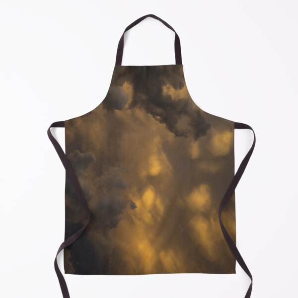 Item preview, Storm Clouds Sunset - Ominous Grays and Yellows - a Vertical View designed and sold by Georgia Mizuleva.