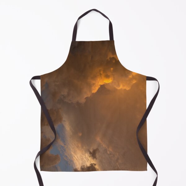 Item preview, Storm Clouds Sunset - Dramatic Oranges - a Vertical View designed and sold by Georgia Mizuleva.