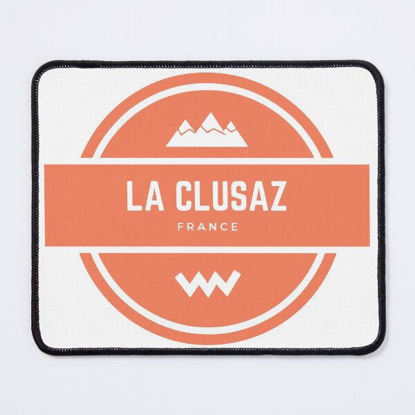 Item preview, La Clusaz France French Alps Mountain Snowboard Ski Resort Vintage Logo designed and sold by Vintage-TM.