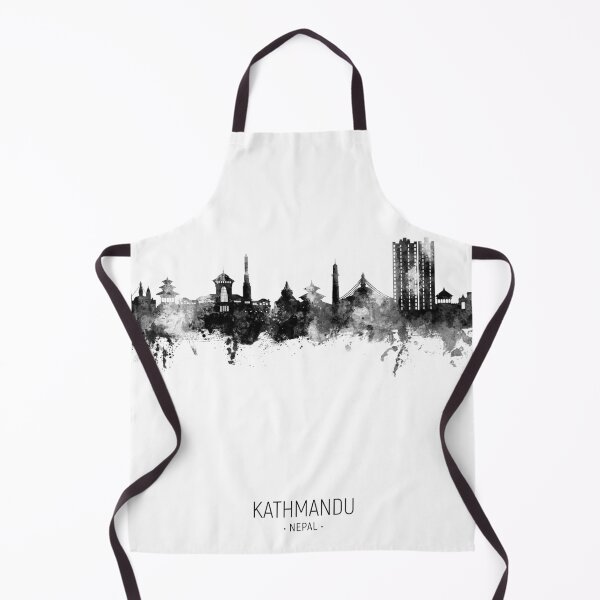 Item preview, Kathmandu Nepal Skyline designed and sold by ArtPrints.