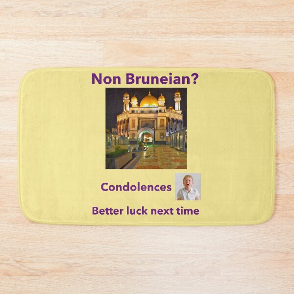 Item preview, "Condolences to Non Bruneian"  pl designed and sold by skoumpourdides.