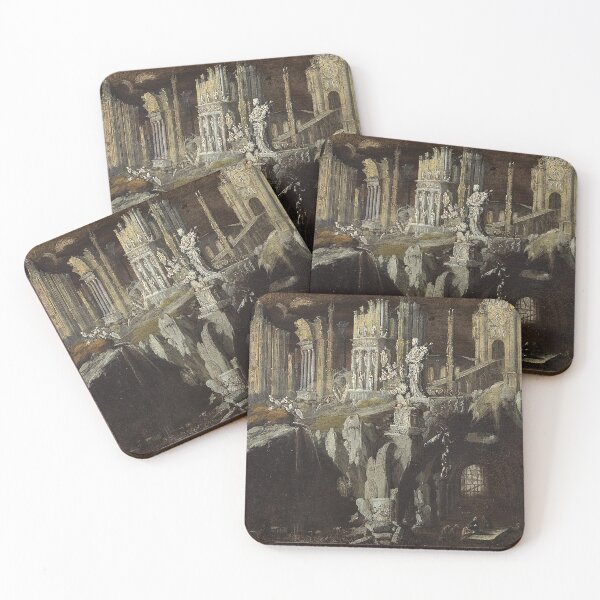 Item preview, Fantasy ancient greek landscape Francois de Nome  designed and sold by Vintage Designs +.
