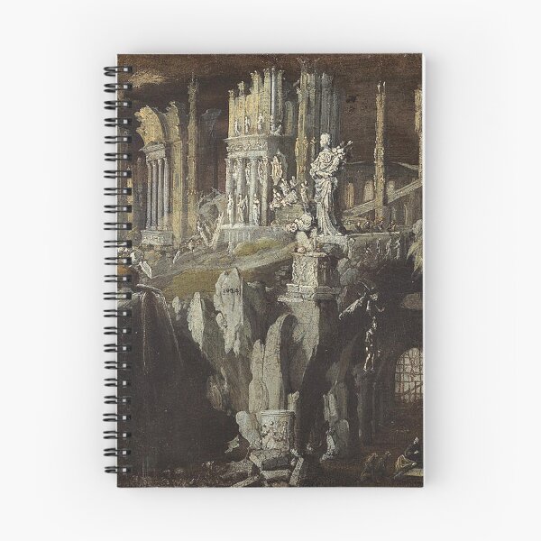 Item preview, Fantasy ancient greek landscape Francois de Nome  designed and sold by Vintage Designs +.