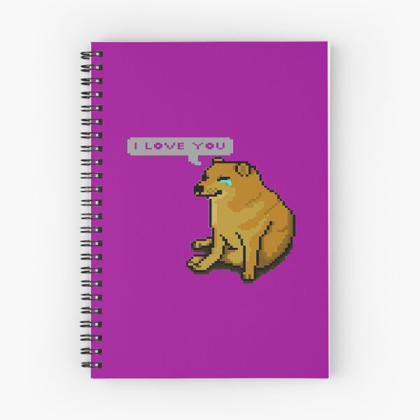 Item preview, Cheems Luvs you  designed and sold by Sikee.