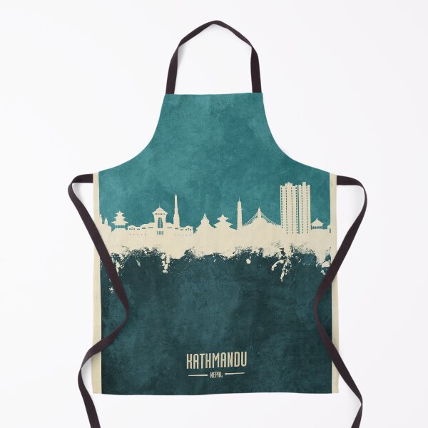Item preview, Kathmandu Nepal Skyline designed and sold by ArtPrints.