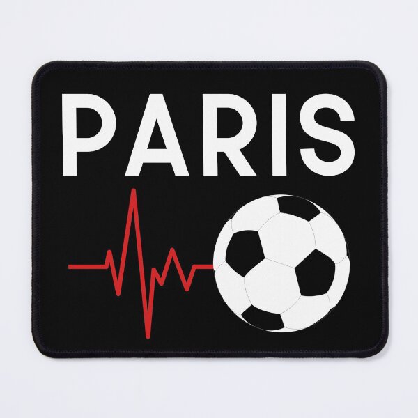 Item preview, Paris Football Love With Heart Beat EKG designed and sold by HappyPeeps.