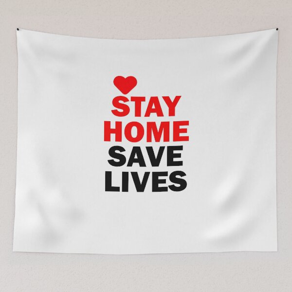 Item preview, Stay Home , Save Lives designed and sold by DesignPalaceLk.