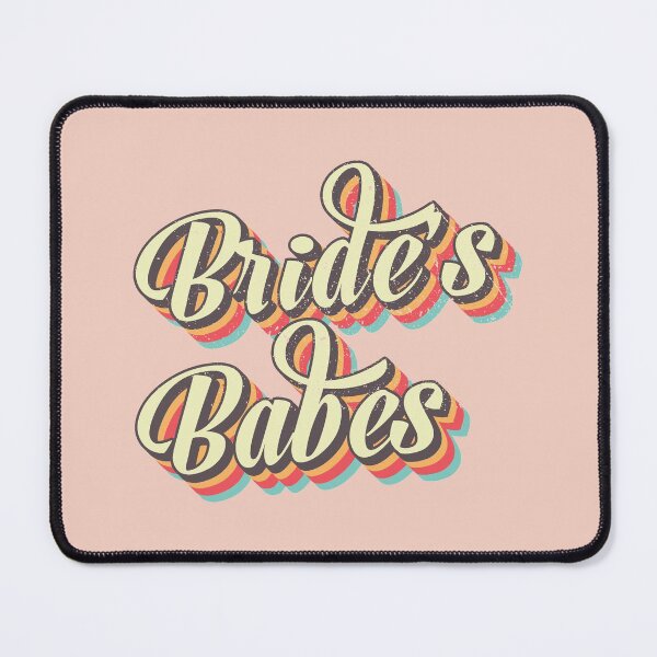 Item preview, Retro Brides Babes, Bachelorette Bridal Party Gifts for Bridesmaid Proposal designed and sold by Blok45.