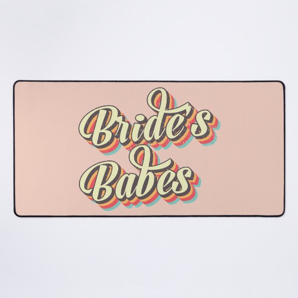 Item preview, Retro Brides Babes, Bachelorette Bridal Party Gifts for Bridesmaid Proposal designed and sold by Blok45.