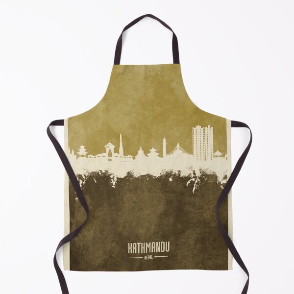 Item preview, Kathmandu Nepal Skyline designed and sold by ArtPrints.