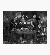 Horror Icons Photographic Print