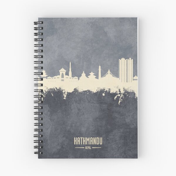 Item preview, Kathmandu Nepal Skyline designed and sold by ArtPrints.
