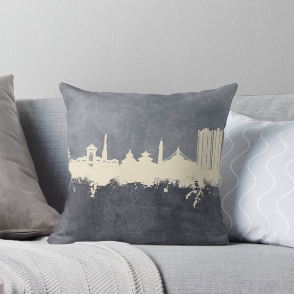 Item preview, Kathmandu Nepal Skyline designed and sold by ArtPrints.