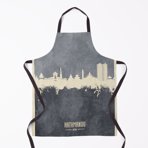 Item preview, Kathmandu Nepal Skyline designed and sold by ArtPrints.