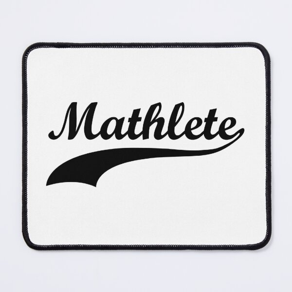 Item preview, Mathlete - Funny Design designed and sold by maniacfitness.