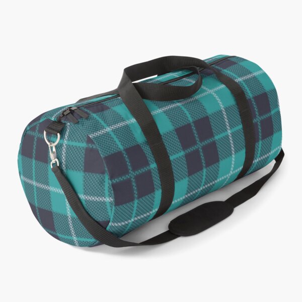 Item preview, Teal Blue Checked Gingham Pattern designed and sold by thesnowwhyte.