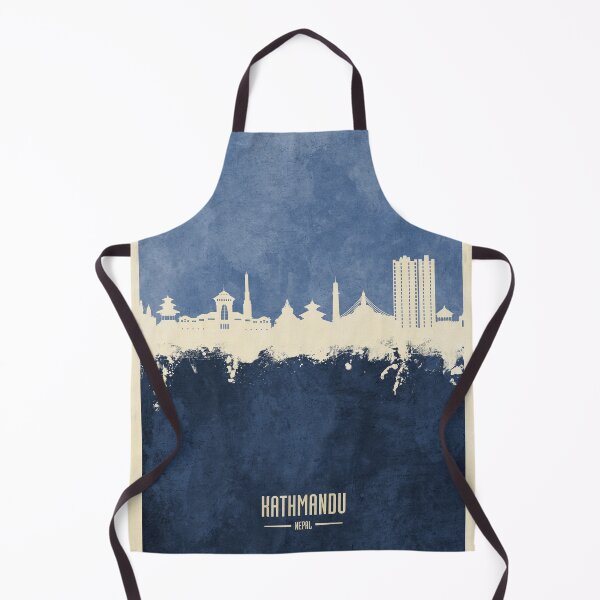 Item preview, Kathmandu Nepal Skyline designed and sold by ArtPrints.