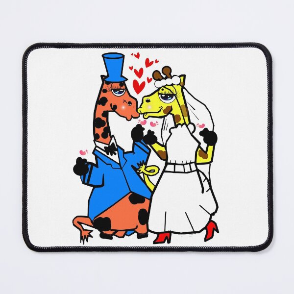 Item preview, Giraffes - Wedding ceremony designed and sold by Shirley cute art .