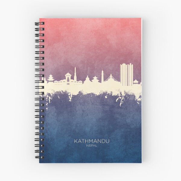 Item preview, Kathmandu Nepal Skyline designed and sold by ArtPrints.