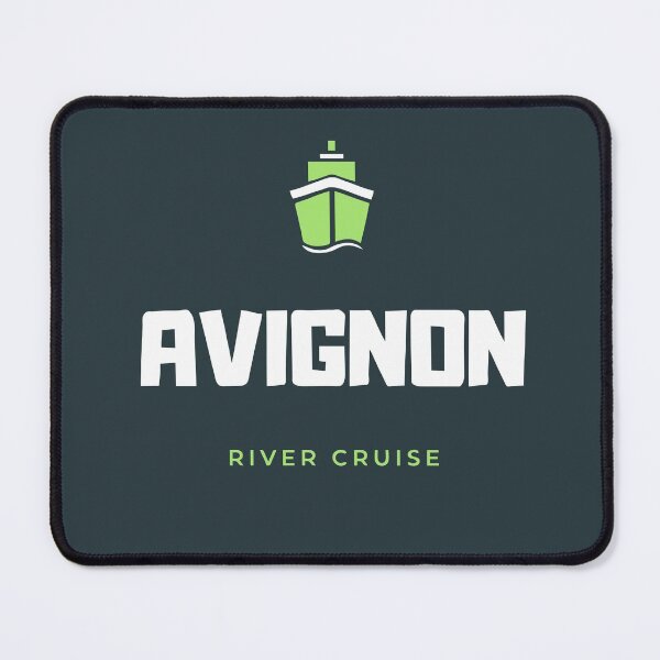 Item preview, Avignon River Cruise - Rhone River Itinary in France designed and sold by Vintage-TM.
