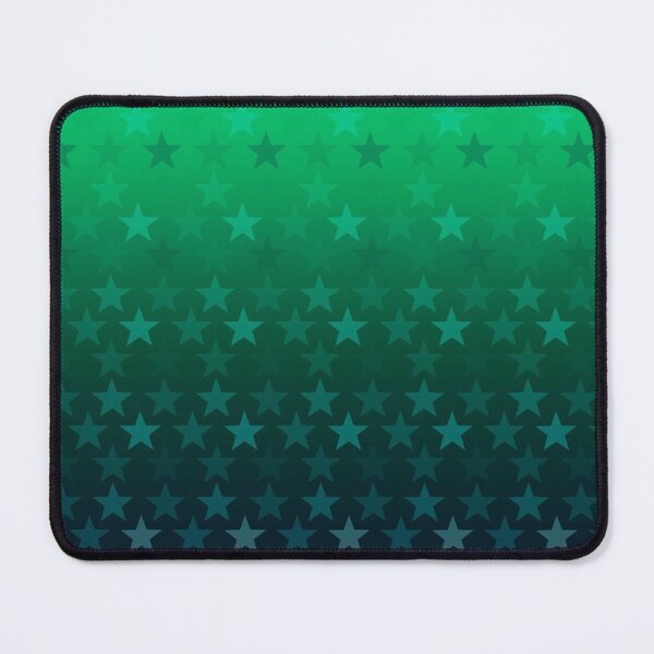Item preview, Green blue star pattern designed and sold by Anteia.