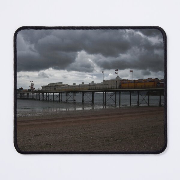Item preview, Dark Clouds Over Paignton Pier designed and sold by rawshutterbug.