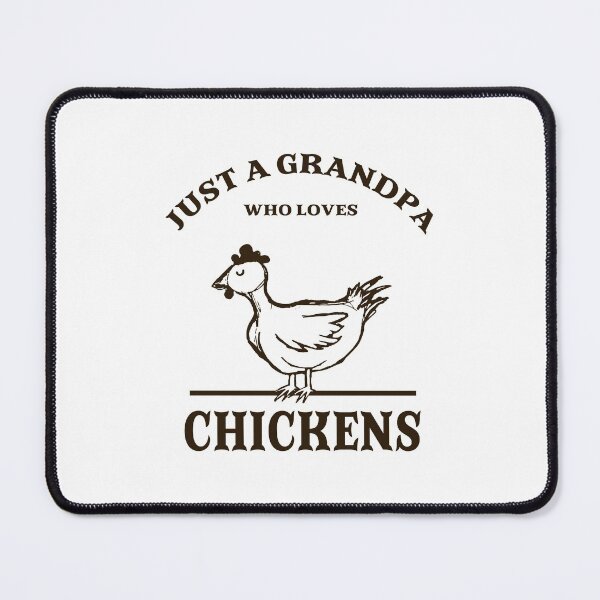 Item preview, Just a grandpa who loves chickens brown designed and sold by Between Clouds.