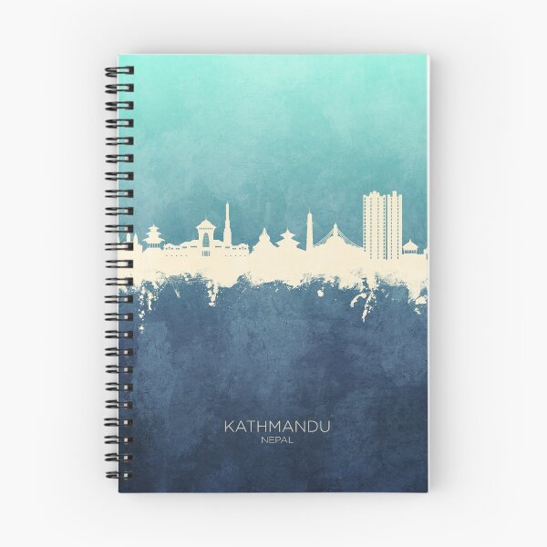 Item preview, Kathmandu Nepal Skyline designed and sold by ArtPrints.