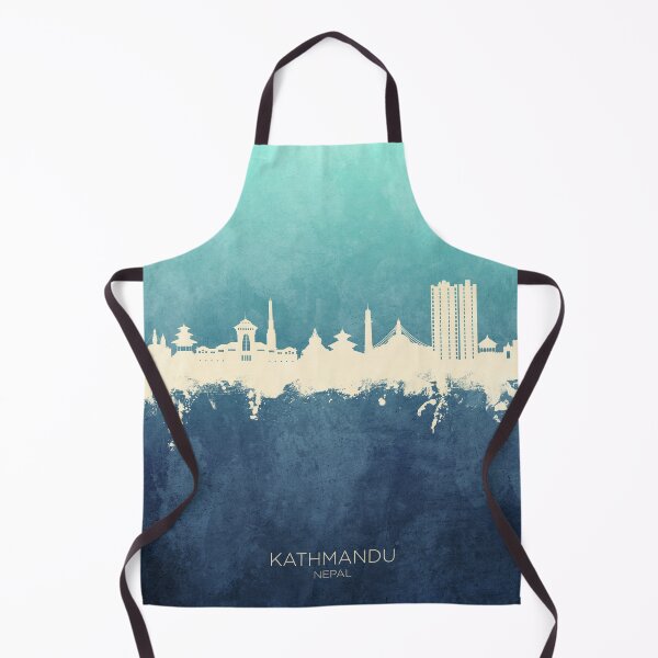 Item preview, Kathmandu Nepal Skyline designed and sold by ArtPrints.
