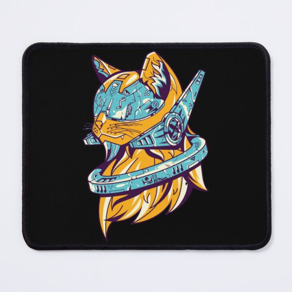 Item preview, Cyborg cat designed and sold by Rakos-Merch.