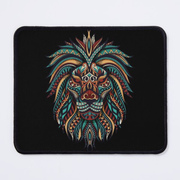 Item preview, Lion mandala designed and sold by Rakos-Merch.