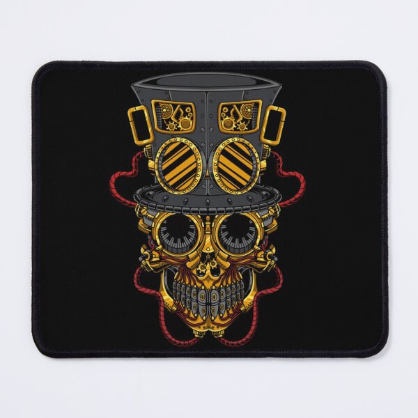 Item preview, Steampunk skull designed and sold by Rakos-Merch.