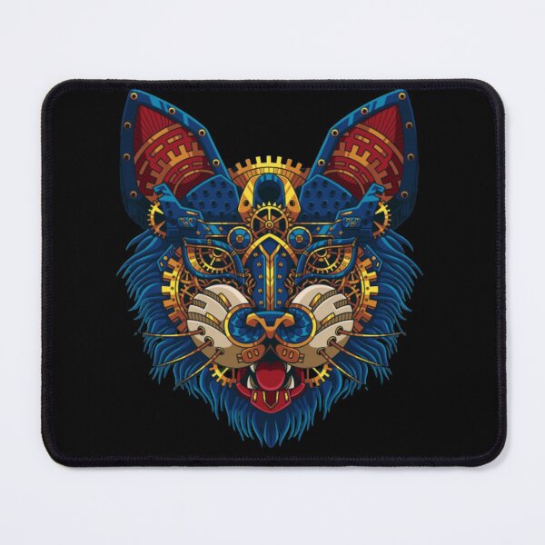 Artikelvorschau, Steampunk-Katze entworfen und verkauft von Rakos-Merch.