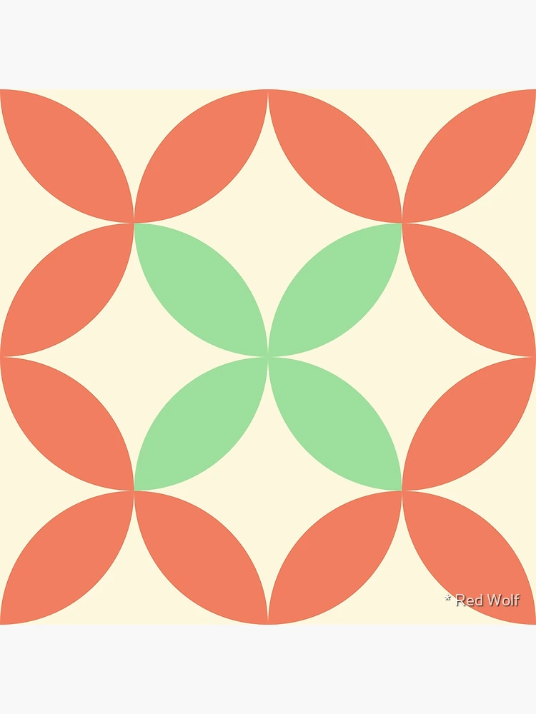 Thumbnail 3 of 3, Poster, Geometric Pattern: Circle Nested: Hub designed and sold by Red Wolf.