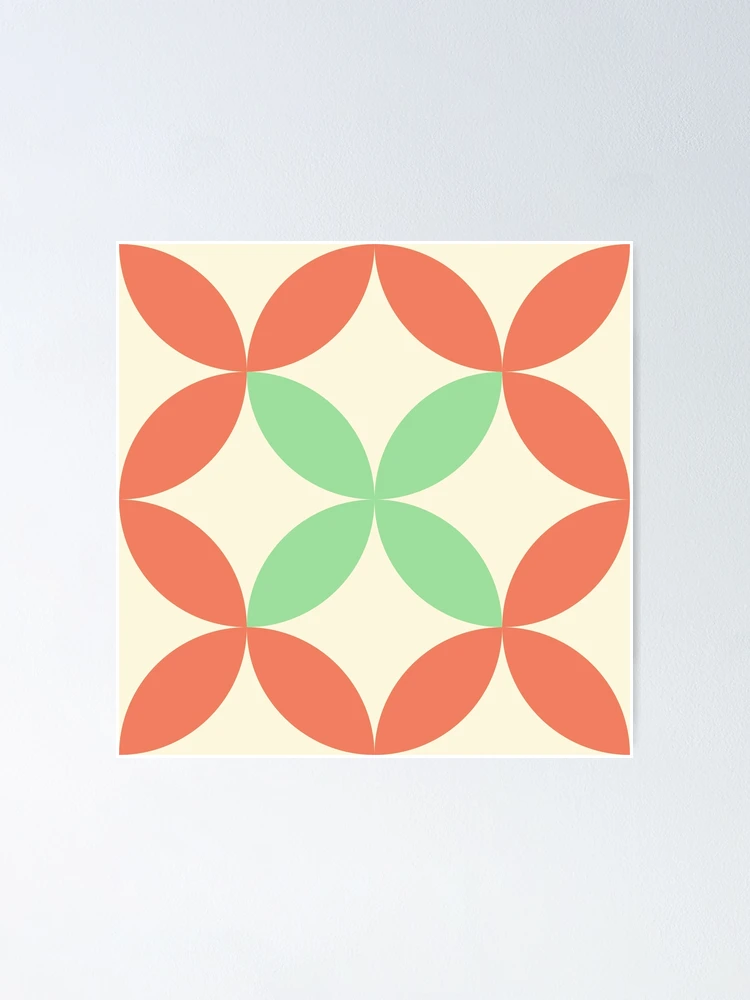 Thumbnail 1 of 3, Poster, Geometric Pattern: Circle Nested: Hub designed and sold by Red Wolf.