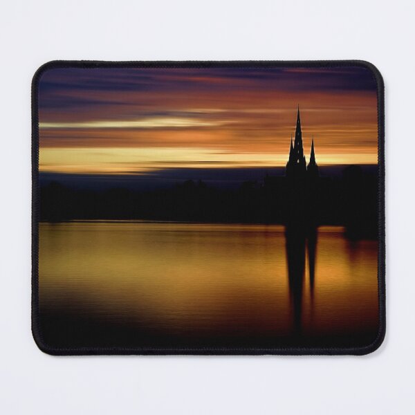 Item preview, Lichfield Cathedral Sunset Reflection designed and sold by rawshutterbug.