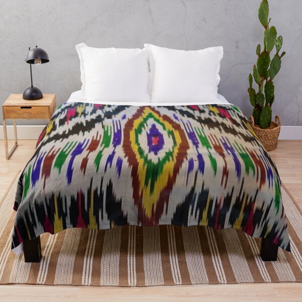 Item preview, Flecha del arco iris, Impresión de la belleza de Ikat designed and sold by LeFabriqueOuz.