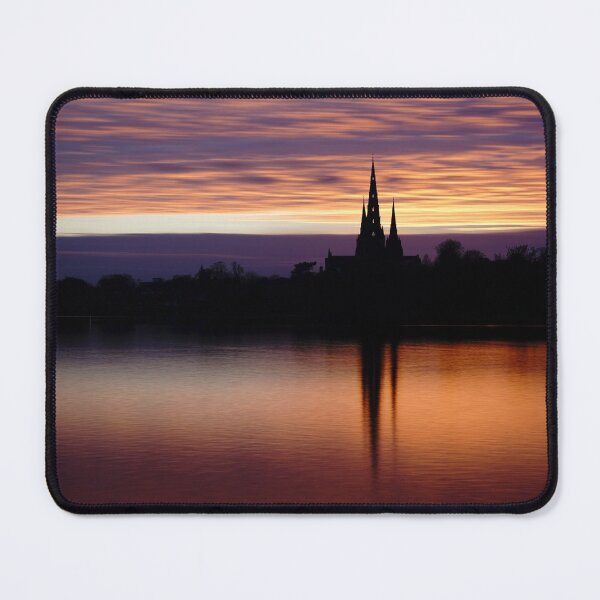 Item preview, Sunset Reflection At The Lichfield Cathedral designed and sold by rawshutterbug.