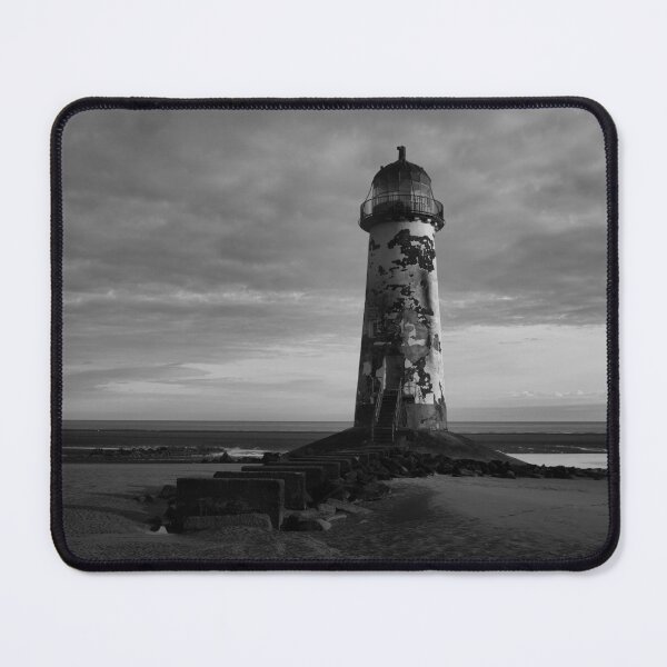 Item preview, Talacre Lighthouse Black And White designed and sold by rawshutterbug.