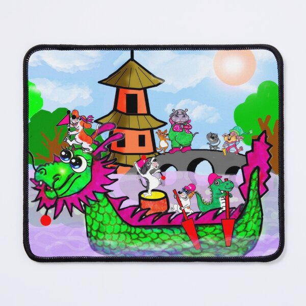 Item preview, Dragon boat race designed and sold by Shirley cute art .
