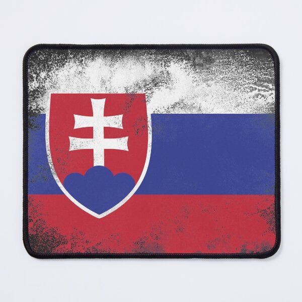 Item preview, Slovakia Flag designed and sold by psychoshadow.