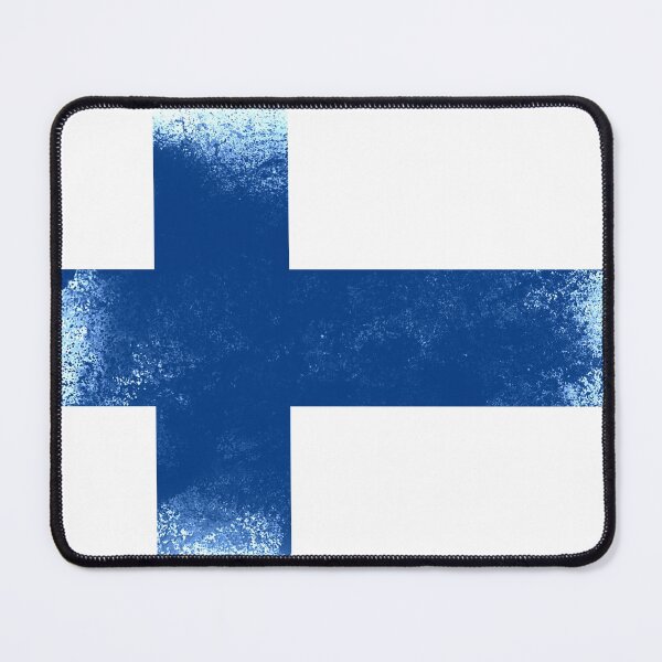 Item preview, Finland Flag designed and sold by psychoshadow.