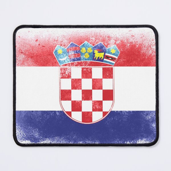 Item preview, Croatia Flag designed and sold by psychoshadow.