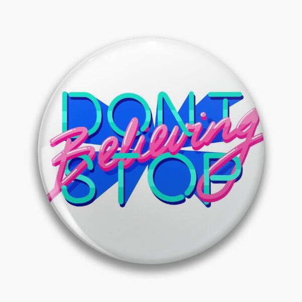 Item preview, Don’t Stop Believing designed and sold by 80sKidd.